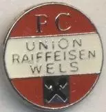 футбол.клуб Вельс (Австрія) важмет /Union Raiffeisen Wels,Austria football badge