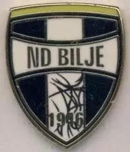 футбол.клуб Більє (Словенія) ЕМАЛЬ / ND Bilje,Slovenia football enamel pin badge