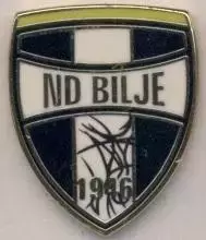 футбол.клуб Більє (Словенія) ЕМАЛЬ / ND Bilje,Slovenia football enamel pin badge
