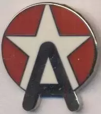 футбол.клуб Алюміній (Словенія)1 ЕМАЛЬ /Aluminij Kidricevo,Slovenia football pin