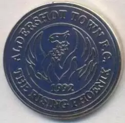футбол.клуб Олдершот (Англія) ЕМАЛЬ/Aldershot Town FC,England football pin badge