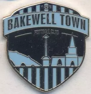 футбол.клуб Бейквелл (Англія) офіц. ЕМАЛЬ/Bakewell Town FC,England football pin