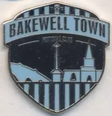 футбол.клуб Бейквелл (Англія) офіц. ЕМАЛЬ/Bakewell Town FC,England football pin