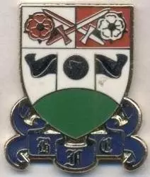 футбол.клуб Барнет (Англія) ЕМАЛЬ / Barnet FC, England football enamel pin badge