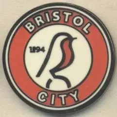 футбол.клуб Бристоль Сіті (Англія3 ЕМАЛЬ/Bristol City,England football pin badge