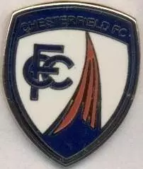 футбол.клуб Честерфілд (Англія1 ЕМАЛЬ/Chesterfield FC,England football pin badge