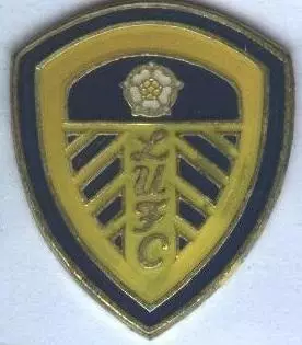 футбол.клуб Лідс Юнайтед (Англія) важмет/Leeds United,England football pin badge