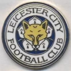футбол.клуб Лестер (Англія)2 ЕМАЛЬ /Leicester City FC,England football pin badge