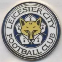 футбол.клуб Лестер (Англія)2 ЕМАЛЬ /Leicester City FC,England football pin badge