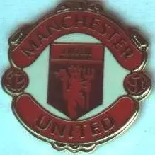 футбол.клуб Манчестер Юнай.(Англія1 ЕМАЛЬ/Manchester United,England football pin