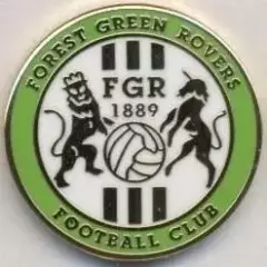 футбол.клуб Форест Грін (Англія)2 ЕМАЛЬ/Forest Green Rovers,England football pin