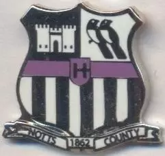 футбол.клуб Ноттс Каунті (Англія)1 ЕМАЛЬ/Notts County,England football pin badge