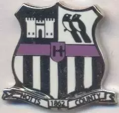 футбол.клуб Ноттс Каунті (Англія)1 ЕМАЛЬ/Notts County,England football pin badge