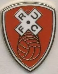 футбол.клуб Ротерхем (Англія) ЕМАЛЬ /Rotherham United,England football pin badge