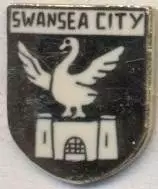 футбол.клуб Суонсі Сіті (Уельс->Англія)1 ЕМАЛЬ/Swansea City,England football pin