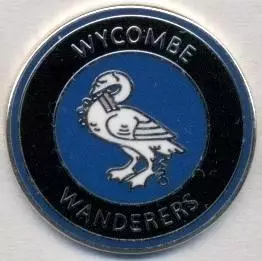 футбол.клуб Вікем (Англія) ЕМАЛЬ/Wycombe Wanderers FC,England football pin badge
