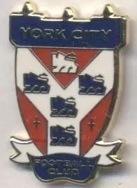футбольний клуб Йорк Сіті (Англія) ЕМАЛЬ/York City FC,England football pin badge