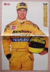 постер А3 формула-1 Р.Шумахер (Німеч.1 /Ralf Schumacher,Germany F-1 pilot poster