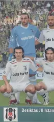 постер А4 футбол Бешикташ (Туреччина) 2007 / Besiktas JK, Turkey football poster