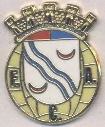 футбол.клуб Алверка (Португалія3 ЕМАЛЬ/FC Alverca,Portugal football enamel badge