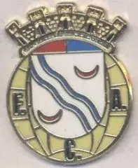 футбол.клуб Алверка (Португалія3 ЕМАЛЬ/FC Alverca,Portugal football enamel badge