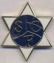 футбол.клуб Фреамунде (Португалія ЕМАЛЬ/SC Freamunde,Portugal football pin badge