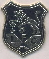 футбол.клуб Лузітанія (Португалія) ЕМАЛЬ/Lusitania Lourosa,Portugal football pin