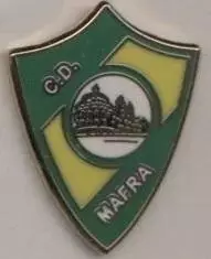 футбол.клуб Мафра (Португалія) ЕМАЛЬ/CD Mafra,Portugal football enamel pin badge