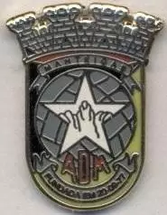 футбол.клуб Мантейгаш (Португалія ЕМАЛЬ/AD Manteigas,Portugal football pin badge