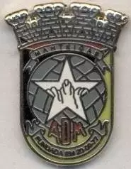 футбол.клуб Мантейгаш (Португалія ЕМАЛЬ/AD Manteigas,Portugal football pin badge