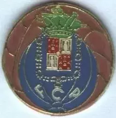 футбол.клуб ФК Порту (Португалія) важмет / FC Porto, Portugal football pin badge