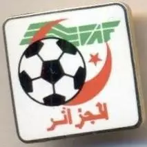 Алжир, федерація футболу,№1 важмет/Algeria football association federation badge