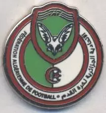 Алжир, федерація футболу,№6 ЕМАЛЬ / Algeria football federation enamel pin badge