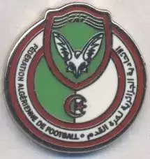 Алжир, федерація футболу,№6 ЕМАЛЬ / Algeria football federation enamel pin badge