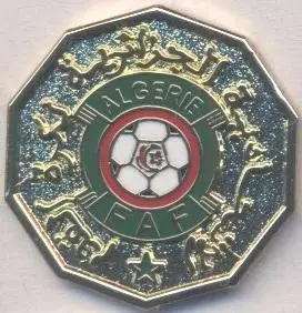Алжир, федерація футболу,№7 ЕМАЛЬ / Algeria football federation enamel pin badge