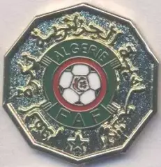 Алжир, федерація футболу,№7 ЕМАЛЬ / Algeria football federation enamel pin badge