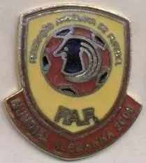 Ангола, федерація футболу,№2 ЕМАЛЬ / Angola football federation enamel pin badge