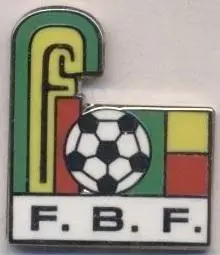 Бенін, федерація футболу, ЕМАЛЬ, №2 / Benin football federation enamel pin badge