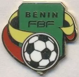 Бенін, федерація футболу, ЕМАЛЬ, №5 / Benin football federation enamel pin badge