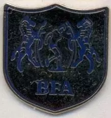 Ботсвана,федерація футболу№1 ЕМАЛЬ/Botswana football federation enamel pin badge