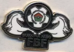 Буркіна-Фасо,федерація футболу2 ЕМАЛЬ/Burkina Faso football federation pin badge