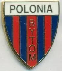 футбол.клуб Полонія Битом (Польща) ЕМАЛЬ/Polonia Bytom,Poland football pin badge
