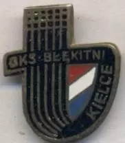 футбол.клуб Бленкітні Кельце (Польща ЕМАЛЬ/Blekitni Kielce,Poland football badge