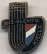 футбол.клуб Бленкітні Кельце (Польща ЕМАЛЬ/Blekitni Kielce,Poland football badge