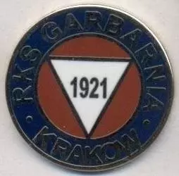 футбол.клуб Гарбарня (Польща) ЕМАЛЬ / Garbarnia Krakow,Poland football pin badge