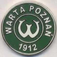 футбол.клуб Варта Познань (Польща)2 ЕМАЛЬ/Warta Poznan,Poland football pin badge