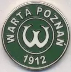 футбол.клуб Варта Познань (Польща)2 ЕМАЛЬ/Warta Poznan,Poland football pin badge