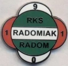 футбольний клуб Радомяк (Польща)1 ЕМАЛЬ/Radomiak Radom,Poland football pin badge