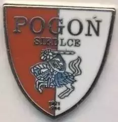 футбольний клуб Погонь Седльце (Польща)1 ЕМАЛЬ/Pogon Siedlce,Poland football pin