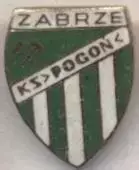 футбол.клуб Погонь Забже (Польща) ЕМАЛЬ / KS Pogon Zabrze, Poland football badge